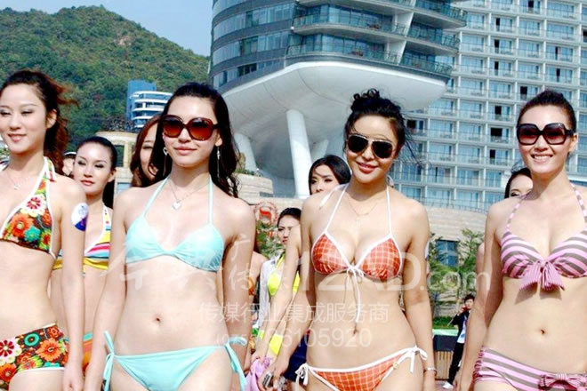大梅沙也成了大家降暑宝地